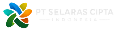 LOGO PT. Selaras Cipta Indonesia Semi White